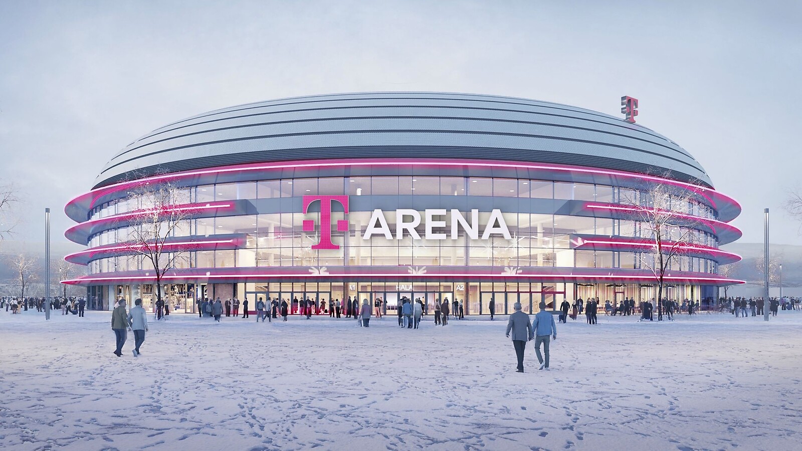 Nová multifunkční hala v Brně ponese název T-Mobile ARENA