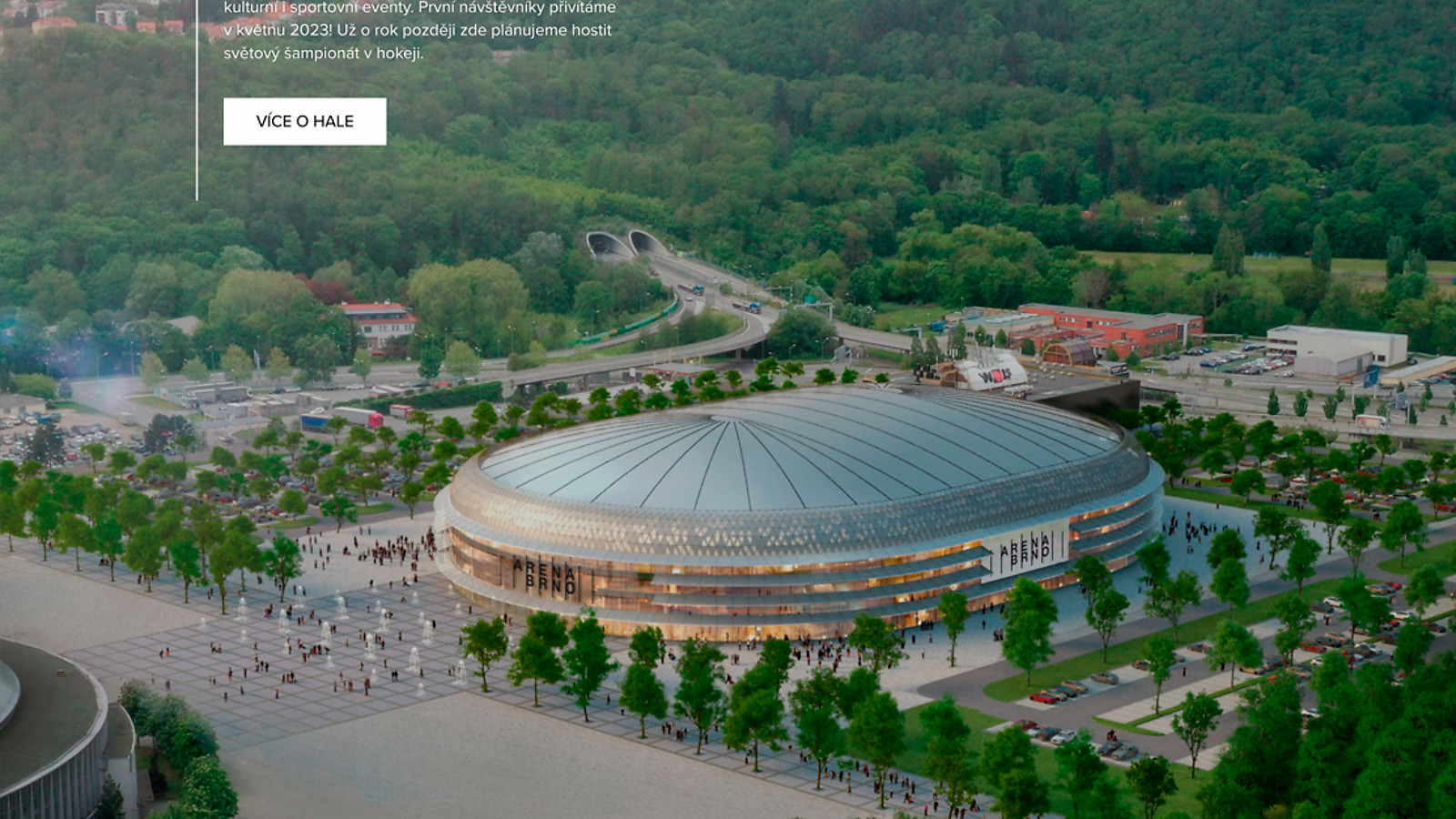 Spouštíme nové webové stránky - ARENA BRNO