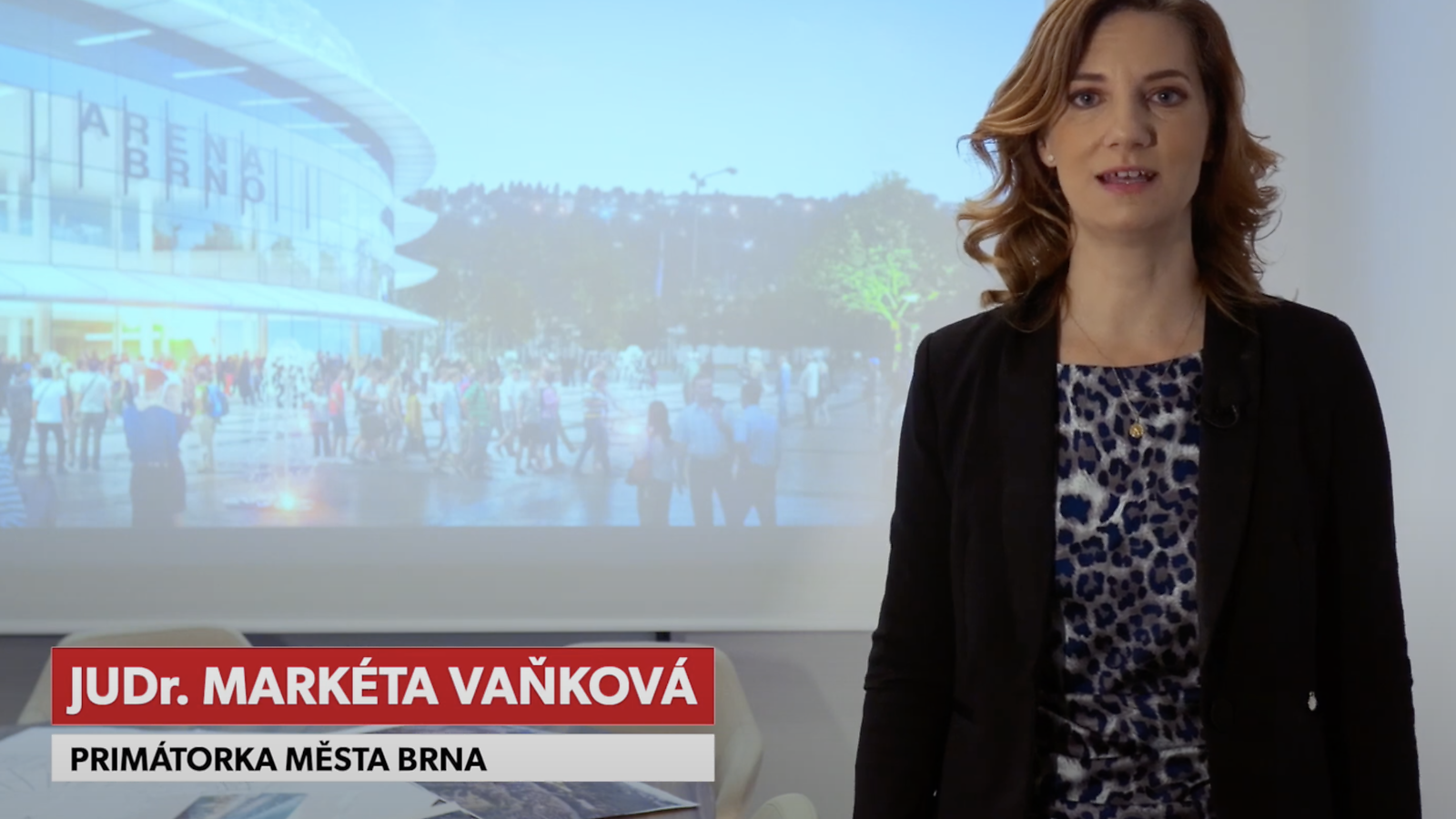 Vzkaz primátorky města Brna - Markéta Vaňková - Ambassador Team - ARENA BRNO
